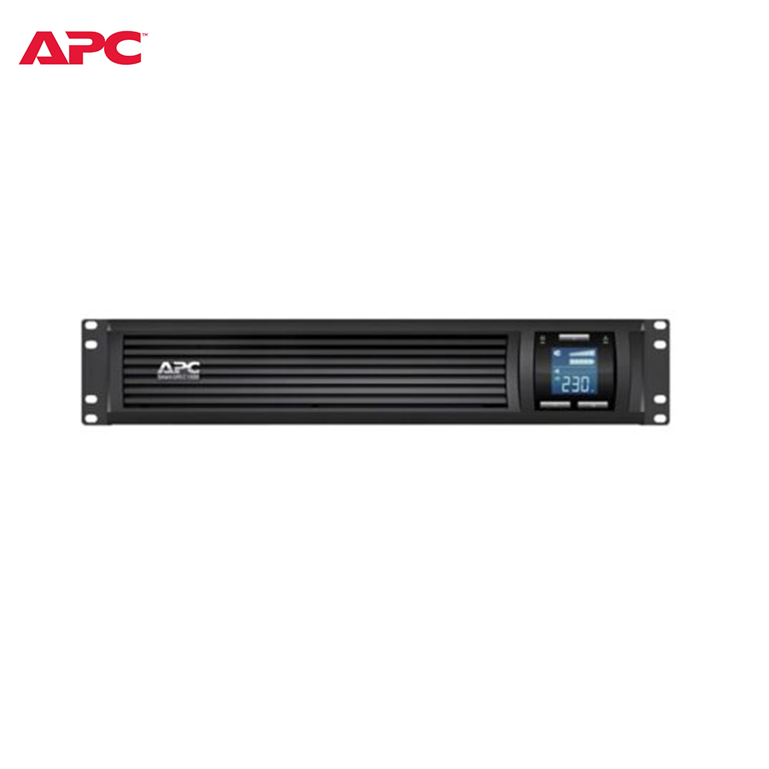 เครื่องสำรองไฟ APC SMART-UPS C 1500VA/900W 2U RACK MOUNTABLE LCD 230V